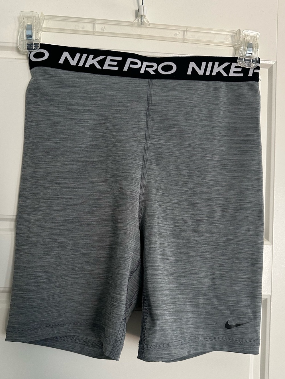 Nike Women’s Gray Nike Pro Stretch Dri-Fit Shorts